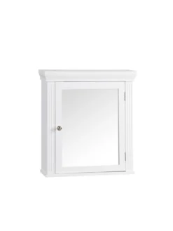 Teamson Home Stratford Medicine Cabinet -Rust-Oleum || d-c-fix || Harris Sales TY7FF SQ3 0000000013 WHITE SLd1