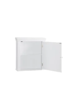 Teamson Home Stratford Medicine Cabinet -Rust-Oleum || d-c-fix || Harris Sales TY7FF SQ5 0000000013 WHITE SLd3