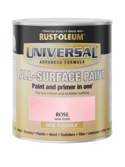 Rust-Oleum Universal All-Surface Satin Finish Paint – Rose