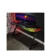 X Rocker Jaguar Grey Esports Gaming Desk With LED Edge Lighting