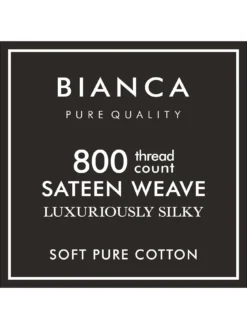 Bianca Fine Linens Luxury 800 Thread Cotton Sateen Standard Pillowcase - White -Rust-Oleum || d-c-fix || Harris Sales U9TKU SQ6 0000000013 WHITE RSr1