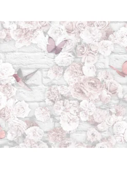 Superfresco Easy Flower Wall Wallpaper 5 Superfresco Easy Flower Wall Wallpaper -Rust-Oleum || d-c-fix || Harris Sales UA9Q6 SQ3 0000000063 PINK SLd1