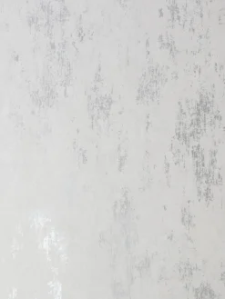 Fresco Distressed Texture White/Silver Wallpaper -Rust-Oleum || d-c-fix || Harris Sales UA9TH SQ3 0000000035 SILVER SLd1