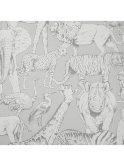 Superfresco Easy Jungle Animals Grey Wallpaper -Rust-Oleum || d-c-fix || Harris Sales UA9VY SQ3 0000000005 GREY SLd1