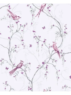 Superfresco Easy Songbird Lilac Wallpaper -Rust-Oleum || d-c-fix || Harris Sales UA9WE SQ3 0000000389 LILAC SLd1