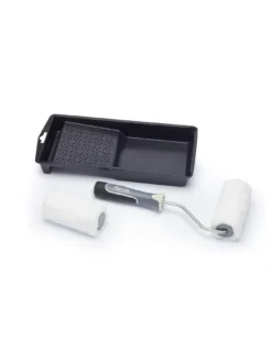 Harris Ultimate Walls & Ceilings Medium Pile Roller Set 4in - 218 Grams -Rust-Oleum || d-c-fix || Harris Sales UC3ND SQ3 0000000005 GREY SLd1