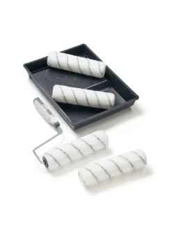 Harris Seriously Good Walls & Ceilings 4 Medium Pile Roller Set 9in -Rust-Oleum || d-c-fix || Harris Sales UC3NG SQ3 0000000005 GREY SLd1