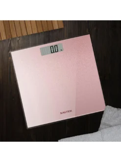 Salter Rose Gold Glitter Electronic Bathroom Scale -Rust-Oleum || d-c-fix || Harris Sales UEXMH SQ4 0000000088 NO COLOR SLd2
