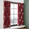 Catherine Lansfield Munro Eyelet Curtains