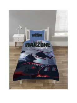 Call Of Duty Warzone Single Duvet Cover Set - Multi