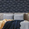 Superfresco Easy Aura Navy Blue Wallpaper