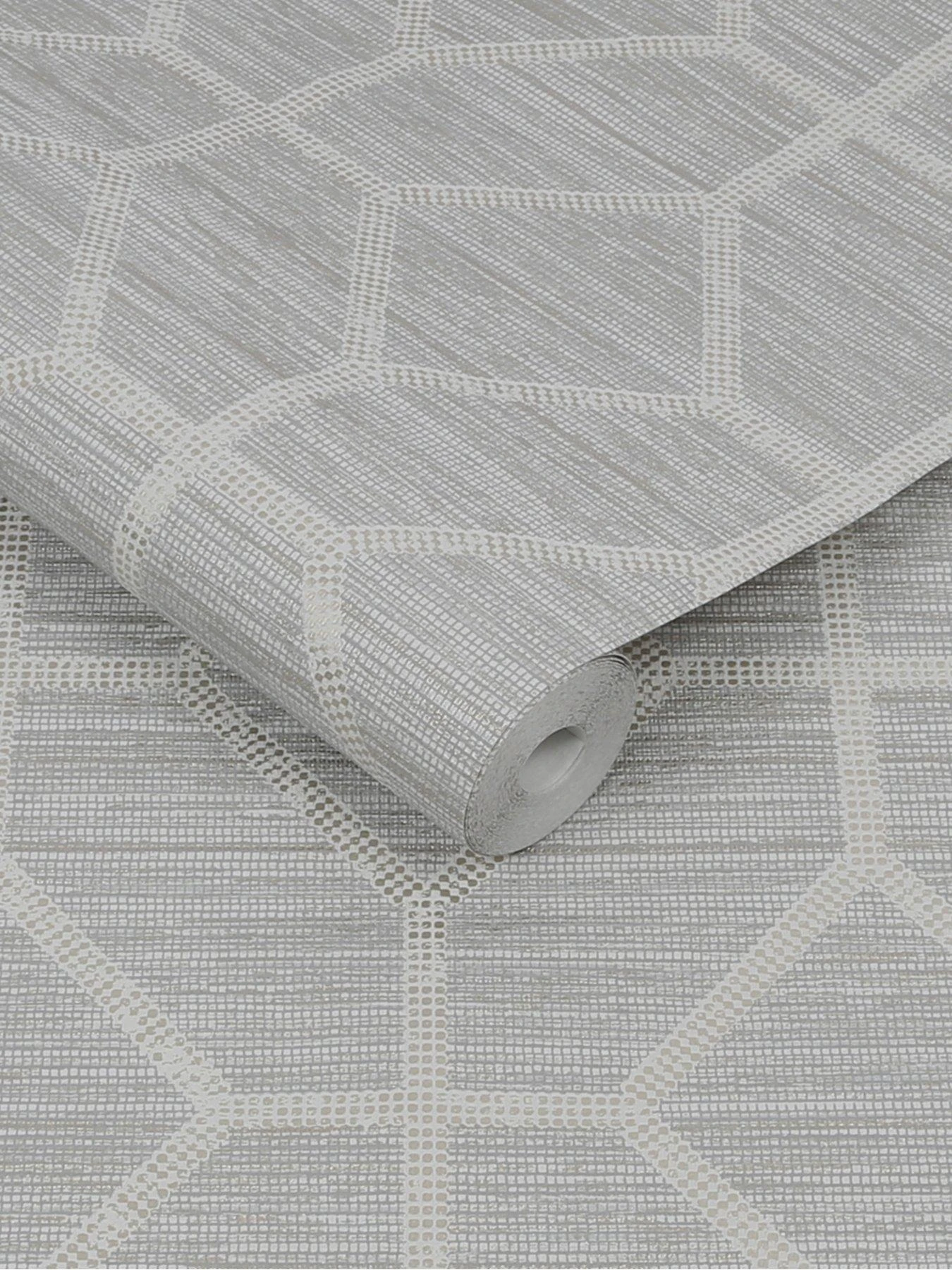 Boutique Asscher Geo Beige Wallpaper 2 Boutique Asscher Geo Beige Wallpaper - Image 2