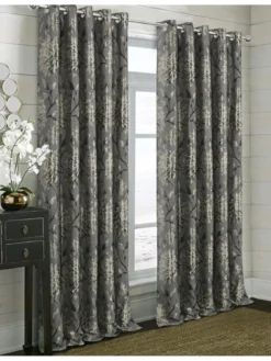 Very Home Elanie Eyelet Lined Curtains