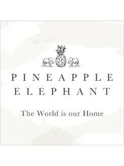 Pineapple Elephant Cairns Tufted Duvet Cover Set - White -Rust-Oleum || d-c-fix || Harris Sales UHLVD SQ6 0000000013 WHITE RSr1