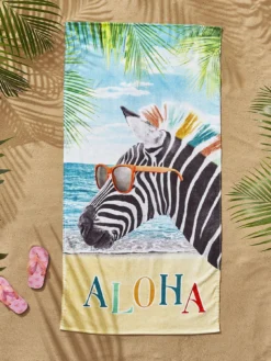Catherine Lansfield Aloha Beach Towel 8 Catherine Lansfield Aloha Beach Towel -Rust-Oleum || d-c-fix || Harris Sales UHQGC SQ3 0000000063 PINK SLd1