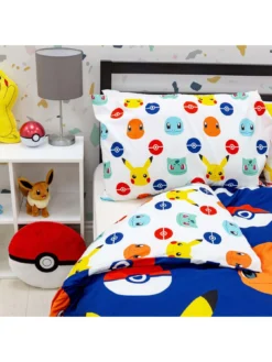Pokemon Badges Double Duvet Cover Set - Multi -Rust-Oleum || d-c-fix || Harris Sales UL39V SQ3 0000000029 MULTI SLd