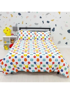 Pokemon Badges Double Duvet Cover Set - Multi -Rust-Oleum || d-c-fix || Harris Sales UL39V SQ5 0000000029 MULTI SLd2