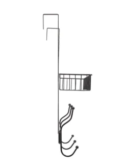 Croydex Large Hook Over Caddy With Hooks -Rust-Oleum || d-c-fix || Harris Sales UQ8G5 SQ3 0000004004 MATT BLACK SLd1