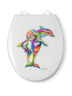 Croydex Steven Brown Hannah McWave Toilet Seat