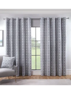 Sundour Dakota Blackout Eyelet Curtains