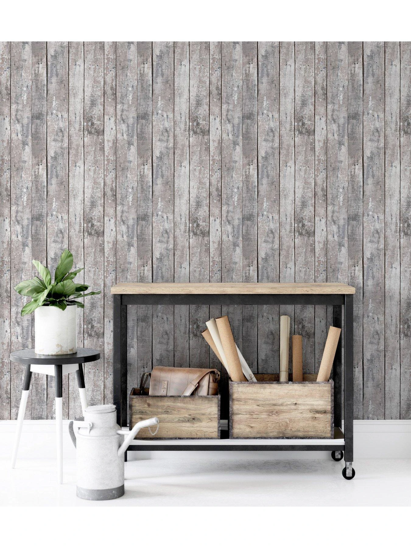 ARTHOUSE Odell Wood Natural Wallpaper 3 ARTHOUSE Odell Wood Natural Wallpaper - Image 3