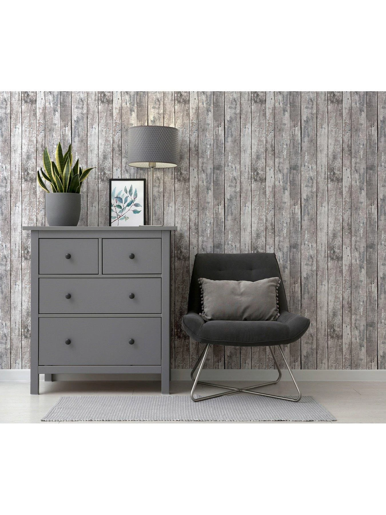 ARTHOUSE Odell Wood Natural Wallpaper 4 ARTHOUSE Odell Wood Natural Wallpaper - Image 4