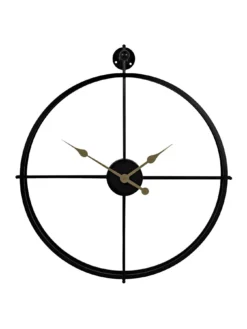 Very Home Hometime Round Wall Clock With Cut Out Design