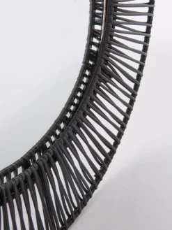 Very Home Black Poly Rattan Mirror -Rust-Oleum || d-c-fix || Harris Sales UUU69 SQ4 0000000004 BLACK SLd1