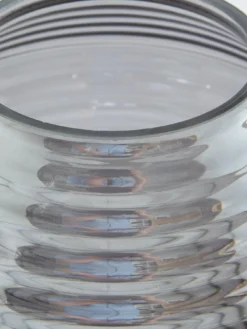 Very Home Mira Ribbed Glass Vase -Rust-Oleum || d-c-fix || Harris Sales UUU6T SQ3 0000000035 SILVER SLd1