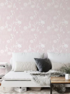 Catherine Lansfield Meadowsweet Wallpaper