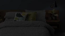 Orla Kiely Tiny Stem Duvet Cover - Whale Blue -Rust-Oleum || d-c-fix || Harris Sales UWMS8 SQ7 0000000020 BLUE DVvL