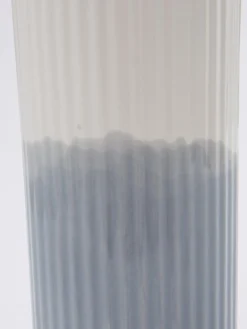 Very Home Raya Medium Hand-Painted Ribbed Vase -Rust-Oleum || d-c-fix || Harris Sales UWPT3 SQ3 0000000361 WHITE GREY SLd1
