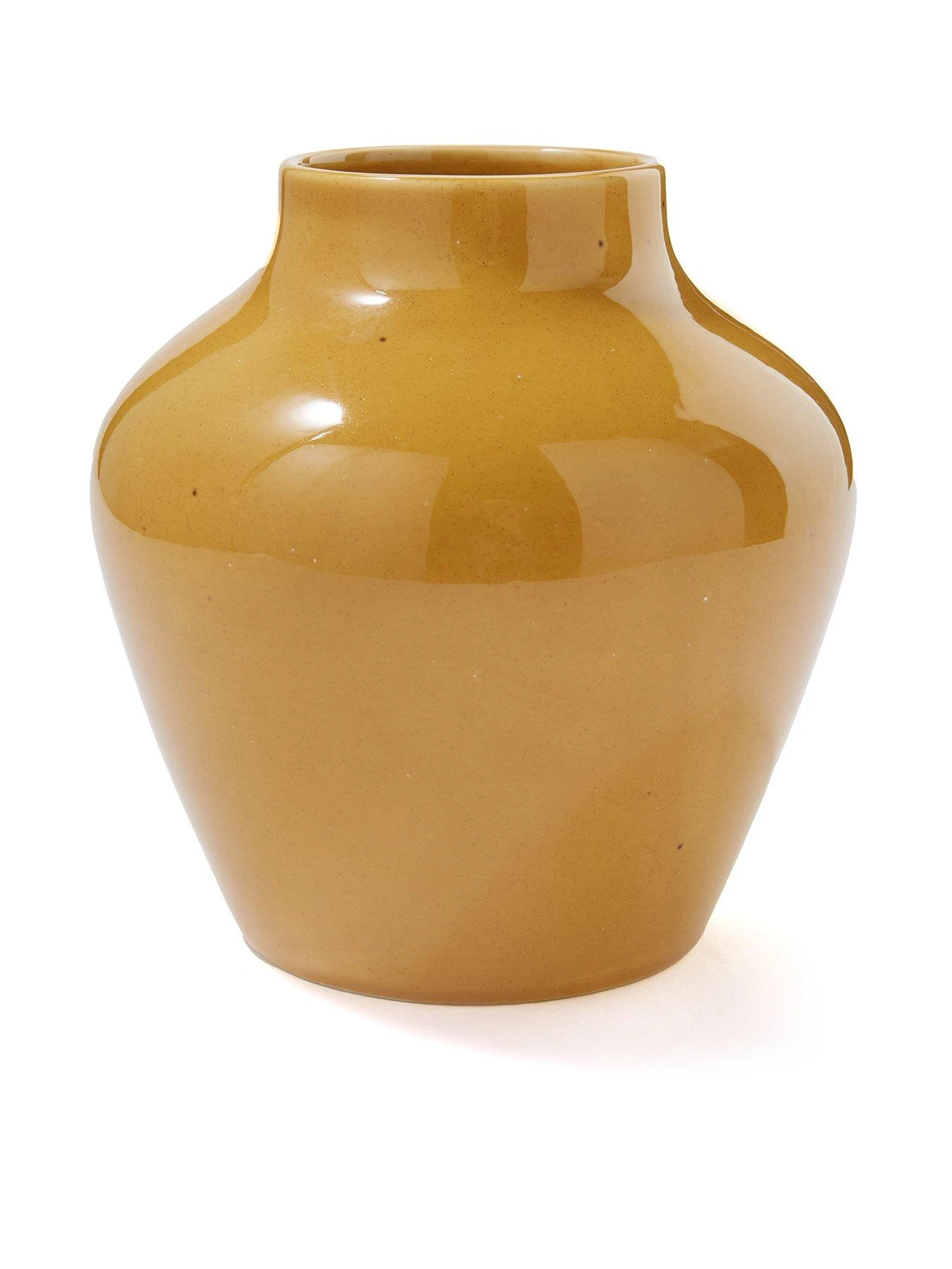 Very Home Yellow Ceramic Vase 1 Very Home Yellow Ceramic Vase