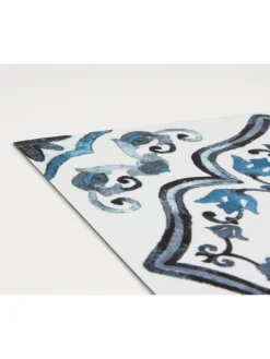 Floor Pops Marrakesh Peel & Stick Floor Tiles -Rust-Oleum || d-c-fix || Harris Sales UZVG8 SQ5 0000000020 BLUE SLd2