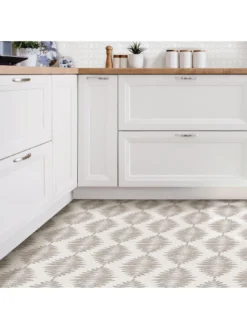 Floor Pops Foliage Peel & Stick Floor Tiles -Rust-Oleum || d-c-fix || Harris Sales UZVGB SQ4 0000000143 BROWN SLd1