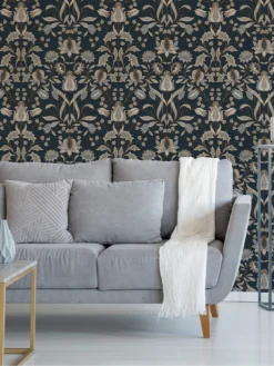 Fresco Nouveau Floral Wallpaper 8 Fresco Nouveau Floral Wallpaper -Rust-Oleum || d-c-fix || Harris Sales V3KES SQ4 0000000029 MULTI SLd2