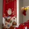 Catherine Lansfield Santa's Christmas Presents Panel Curtain