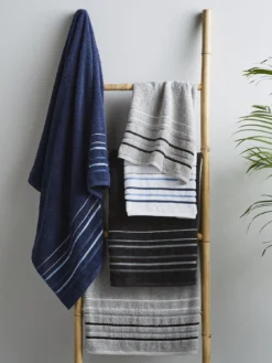Catherine Lansfield Java Stripe Towel Bale 6 Catherine Lansfield Java Stripe Towel Bale -Rust-Oleum || d-c-fix || Harris Sales V4Z3L SQ3 0000000048 NAVY SLd1