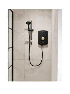 Triton Amala Metallic 8.5kW Electric Shower - Brushed Brass