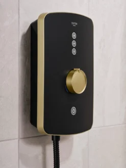 Triton Amala Metallic 8.5kW Electric Shower - Brushed Brass -Rust-Oleum || d-c-fix || Harris Sales V5Z6D SQ4 0000000004 BLACK SLd2
