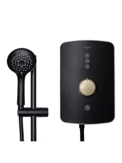 Triton Amala Metallic 9.5kW Electric Shower - Brushed Brass