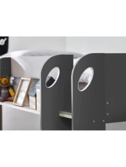 Julian Bowen Mars Bunk And Pull Out Underbed - Charcoal/White -Rust-Oleum || d-c-fix || Harris Sales V65AQ SQ5 0000000004 BLACK SLd2