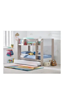 Julian Bowen Mars Bunk And Pull Out Underbed - Taupe
