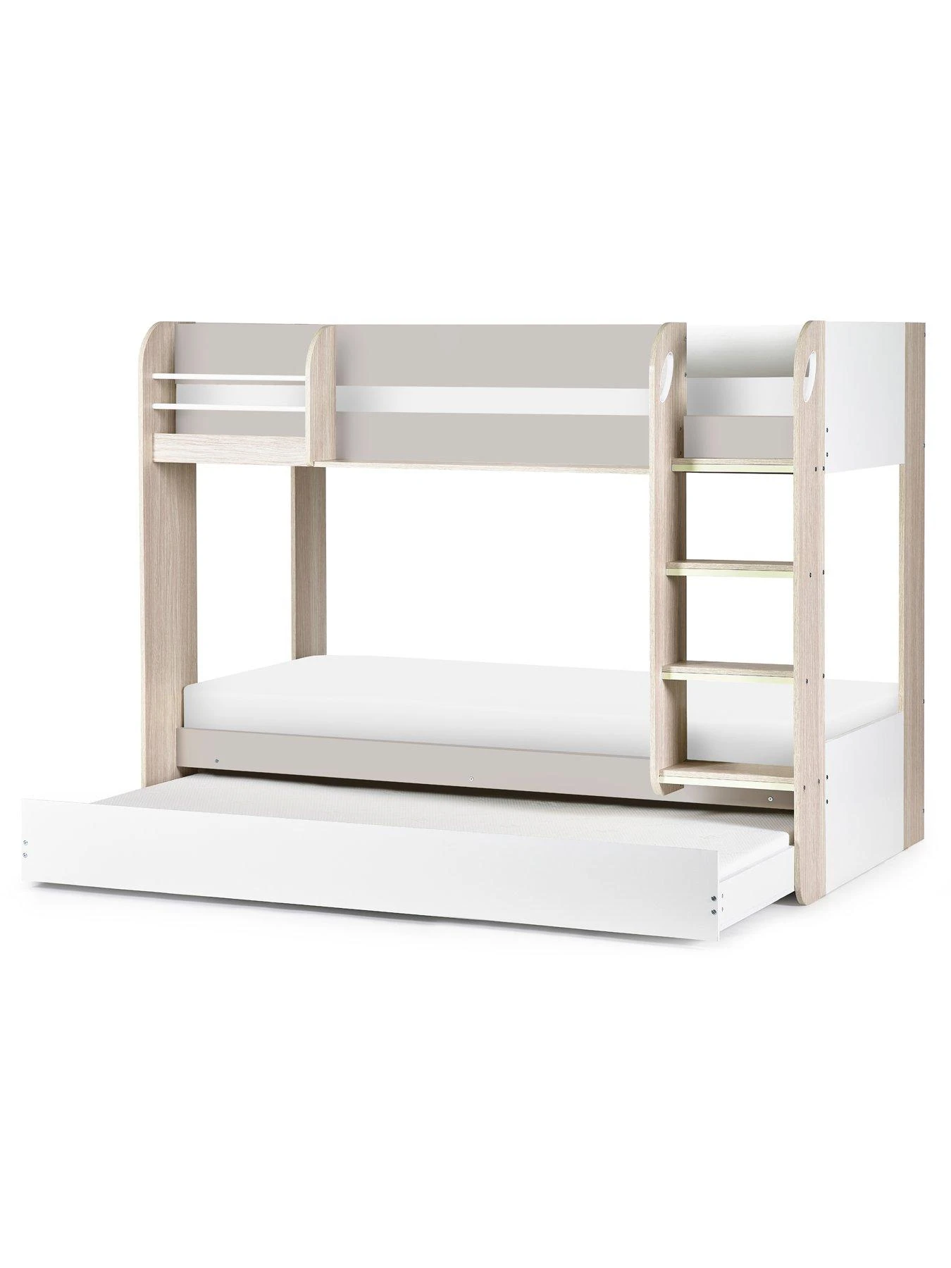 Julian Bowen Mars Bunk And Pull Out Underbed - Taupe 2 Julian Bowen Mars Bunk And Pull Out Underbed - Taupe - Image 2