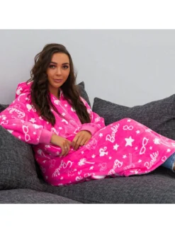 Barbie Stars Wearable Fleece Hoodie Large - Multi -Rust-Oleum || d-c-fix || Harris Sales V6SSN SQ3 0000000029 MULTI SLd