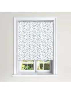Very Home Coastal Floral Printed Blackout Roller Blind 