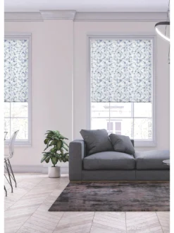Very Home Coastal Floral Printed Blackout Roller Blind  -Rust-Oleum || d-c-fix || Harris Sales V74SA SQ3 0000000216 BLUE WHITE SLd1