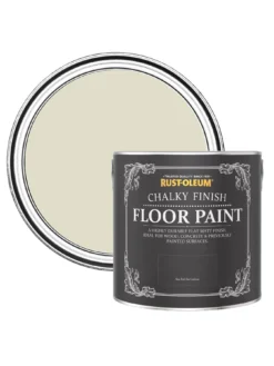 Rust-Oleum Chalky Finish Floor Paint In Relaxed Oats – 2.5-litre Tin