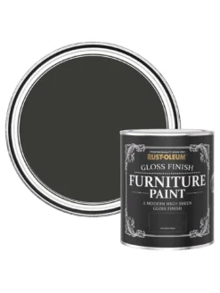 Rust-Oleum Gloss Finish Washable Furniture Paint In Dark Magic – 750 Ml Tin