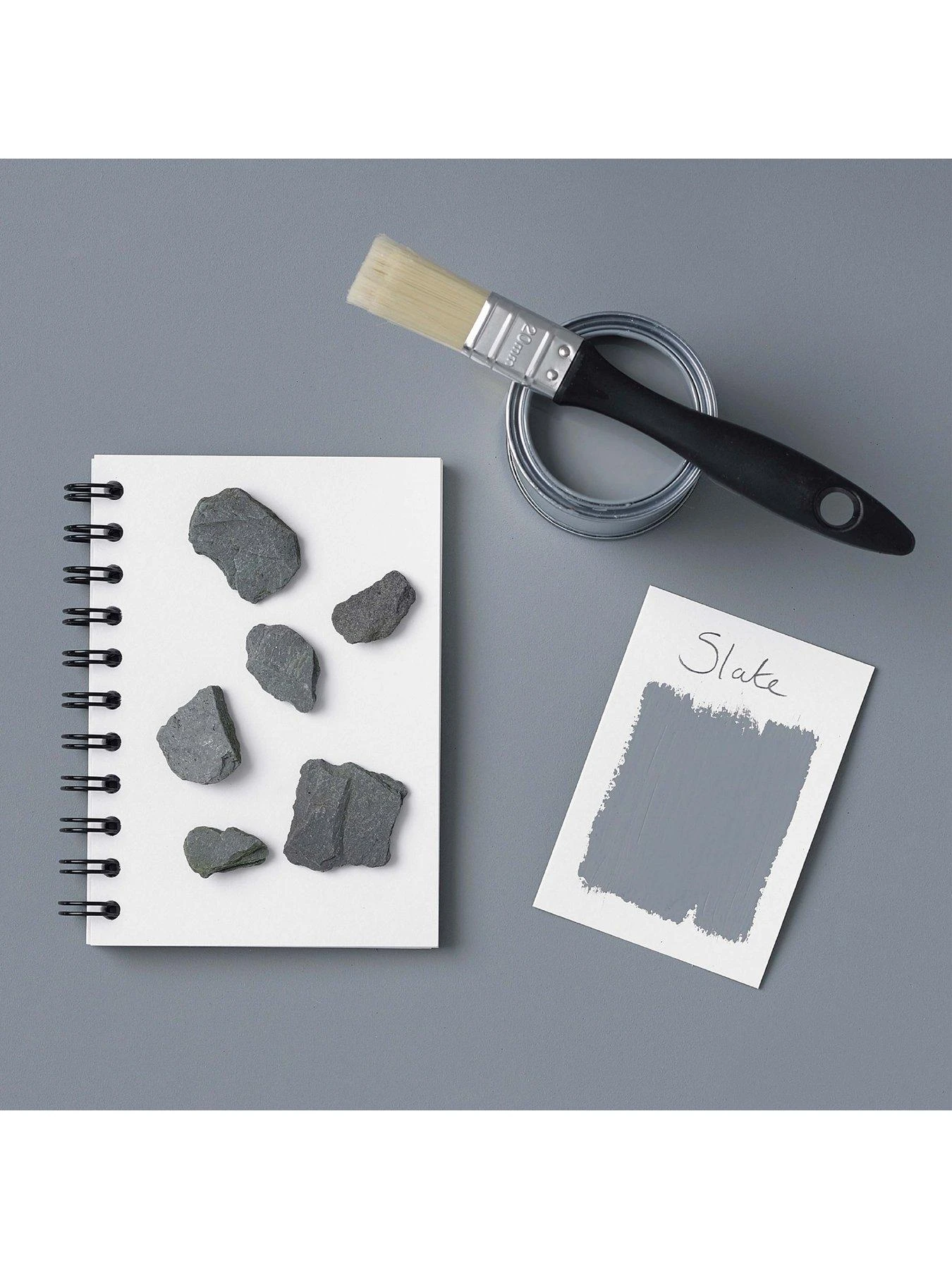 Rust-Oleum Bathroom Wall Paint In Slate – 2.5-litre Tin 3 Rust-Oleum Bathroom Wall Paint In Slate – 2.5-litre Tin - Image 3